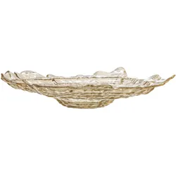 Bloomingville, Dekoschale, - Asimi Bowl - Nature - Glass