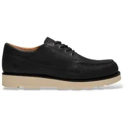 Timberland für Herren. TB0A43JGW021 Britton Mills Lederschuhe schwarz (45), Wohnung, Schnürsenkel, Lässig