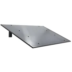 Gutta Pultvordach PT/SE 16 mm, klar/anthrazit Aluminium