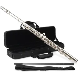 Classic Cantabile FL-100 Querflöte, Neusilber