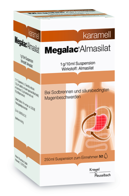 HERMES Arzneimittel GmbH MEGALAC Almasilat Suspension 250 ml 04678408