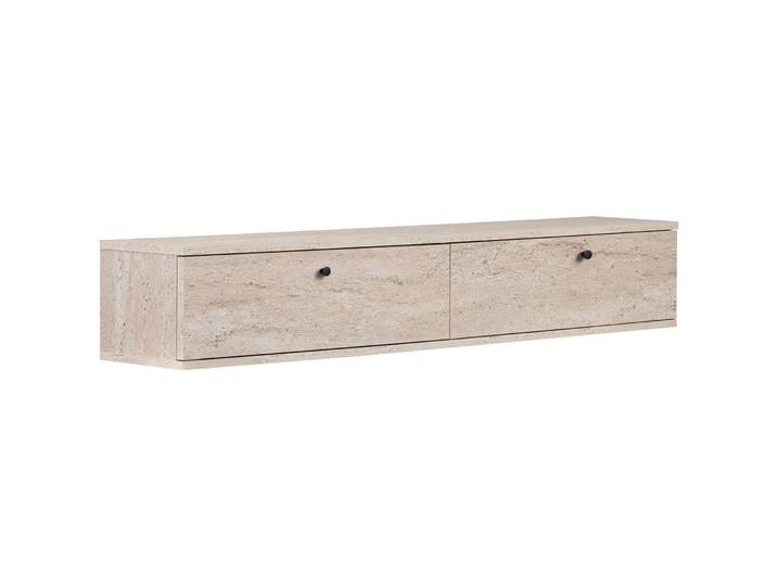 TV-Möbel Georis Travertin Holzwerkstoff B 160 cm