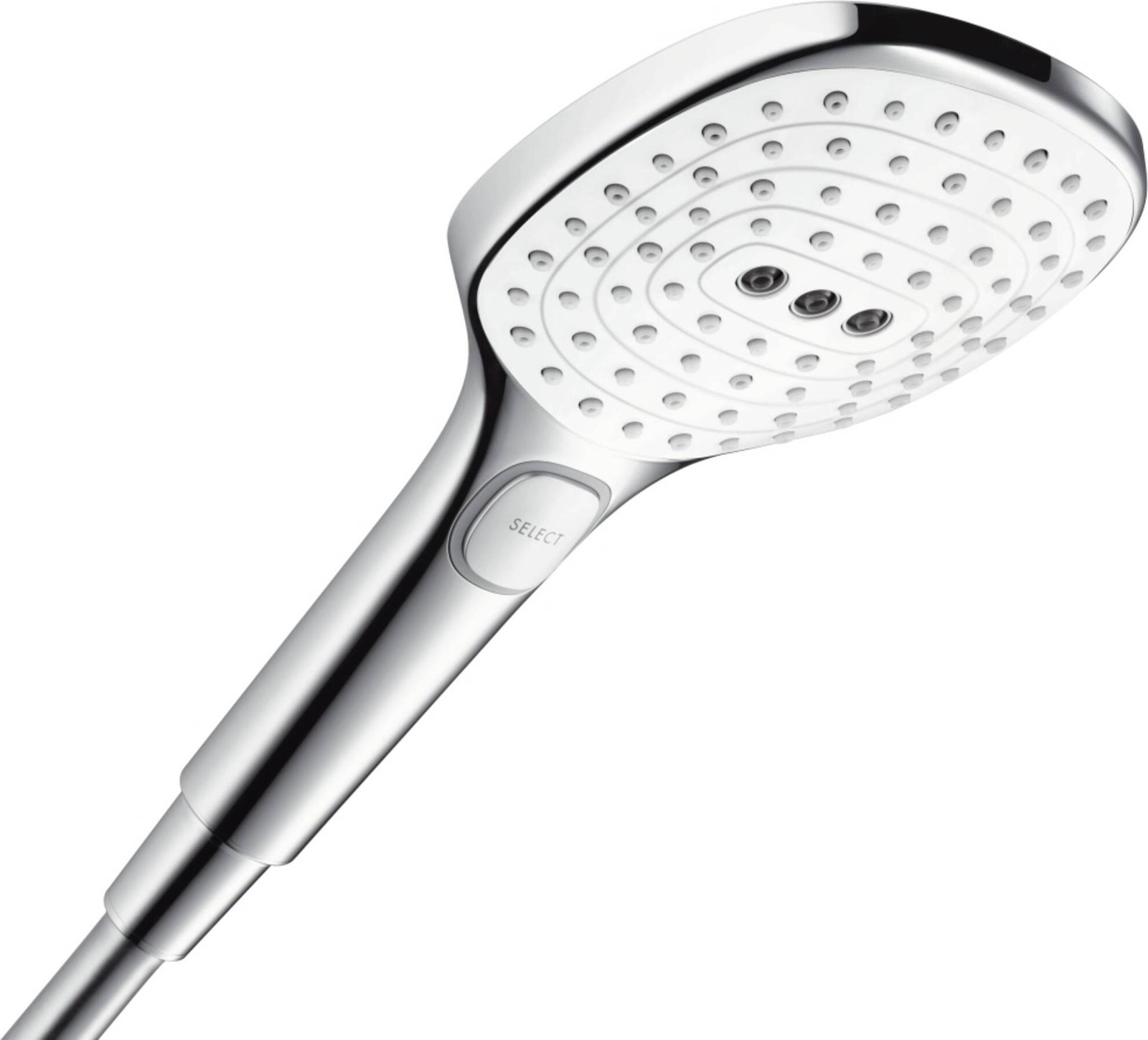 Hansgrohe Handdouche Raindance Select E 120, wit/chroom