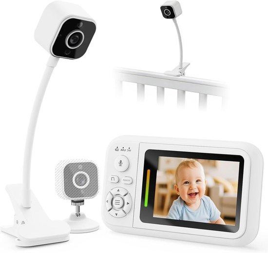 NUOTUN Babyfoon met camera - Baby monitor zonder wifi verbinding
