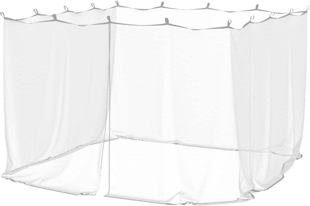 vidaXL Moustiquaire d'extérieur 220 mailles blanche 300 x 300 x 200 cm