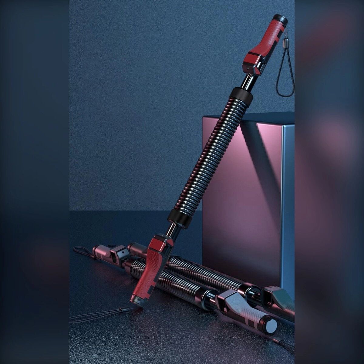 INF Verstellbarer Arm Power Twister 30~50kg – Stufenloser Widerstand, rutschfester Griff, Carbonstahlkonstruktion