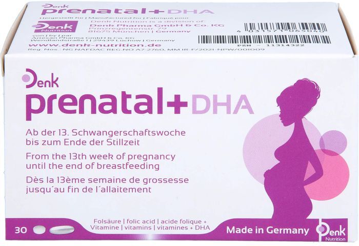 Denk Pharma GmbH & Co. KG PRENATAL+DHA Denk 30 Filmtabl.+30 Kapseln 60 St. (30 g)
