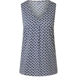Tchibo - Top mit Falten-Detail - Damen - Gr. XL - weiß