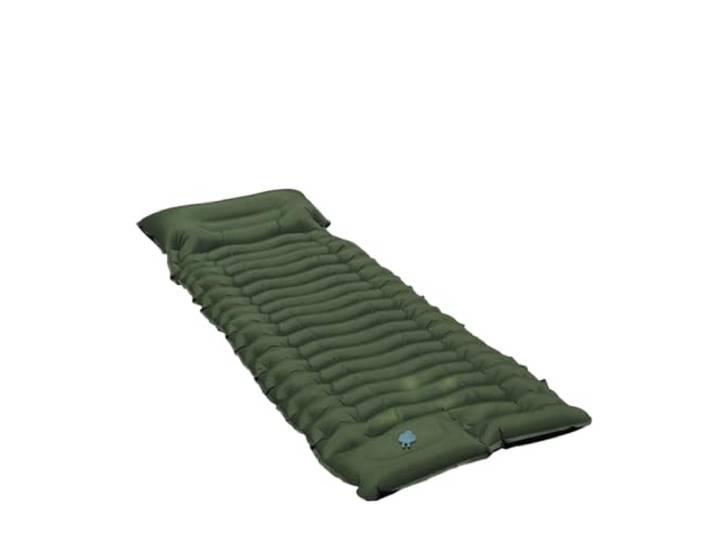 AFGBNHGRE Kofferraum Matratze Autobett Aufblasbare Campingmatratze mit Kissen Kompaktes Isomatte-Camping-Rucksack-Zelt(Green)