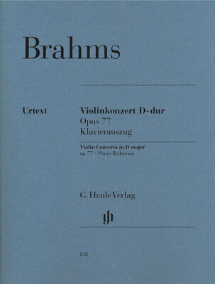 Henle Verlag Brahms Violinkonzert op.77