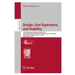 Design, User Experience, and Usability, Fachbücher von Martin Schrepp