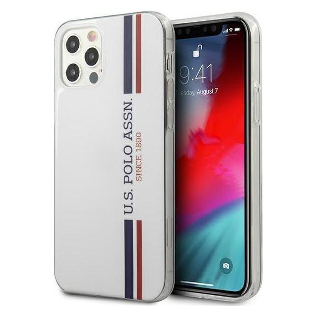 U.S. Polo US Polo USHCP12MPCUSSWH iPhone 12/12 Pro 6.1 "balta (Apple iPhone 12, Apple iPhone 12 Pro) (USP000062-0)