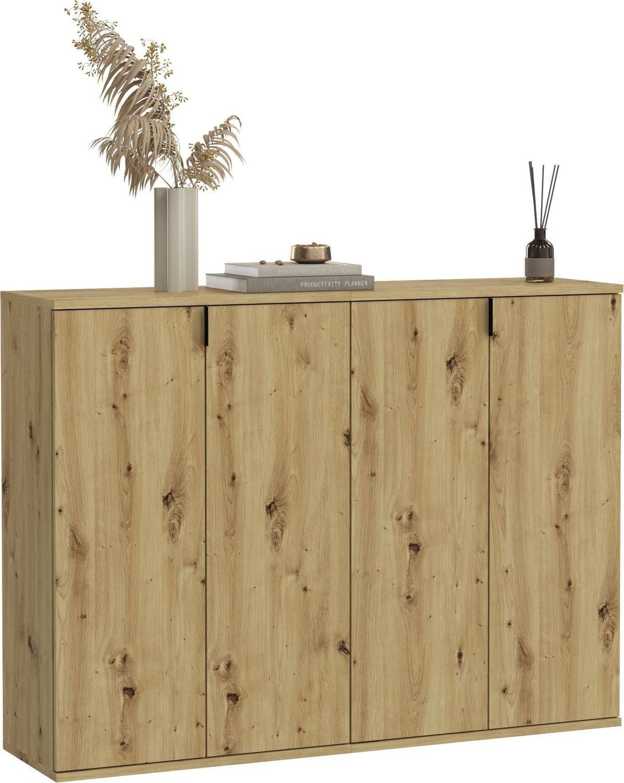 Xonox Schoenenkast Project X in Artisan eikenhout met houteffect