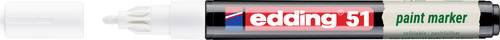 Edding 51 EcoLine 4-51-049 Lackmarker Weiß 1 mm, 2mm