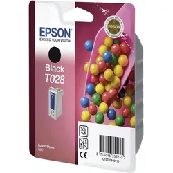 Epson T028 (C13T02840110) Druckerpatrone – black – Originalprodukt