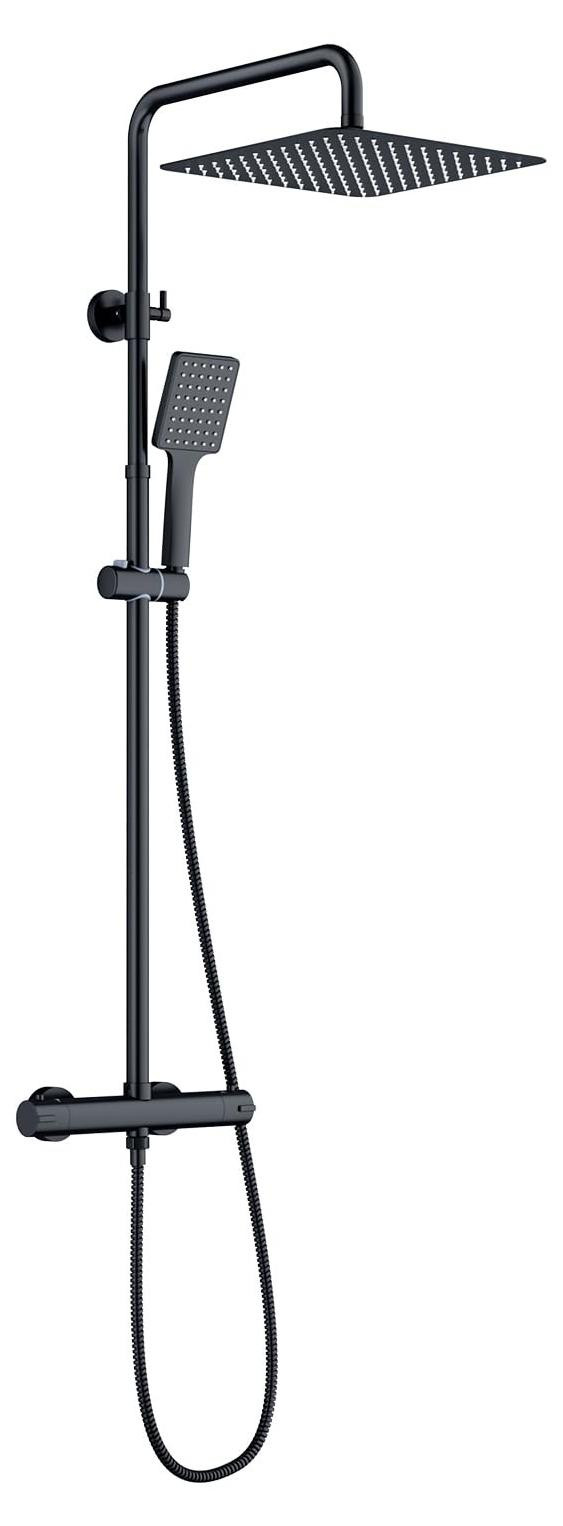 Douche Systeem met Thermostaat en 30 cm Regenkop