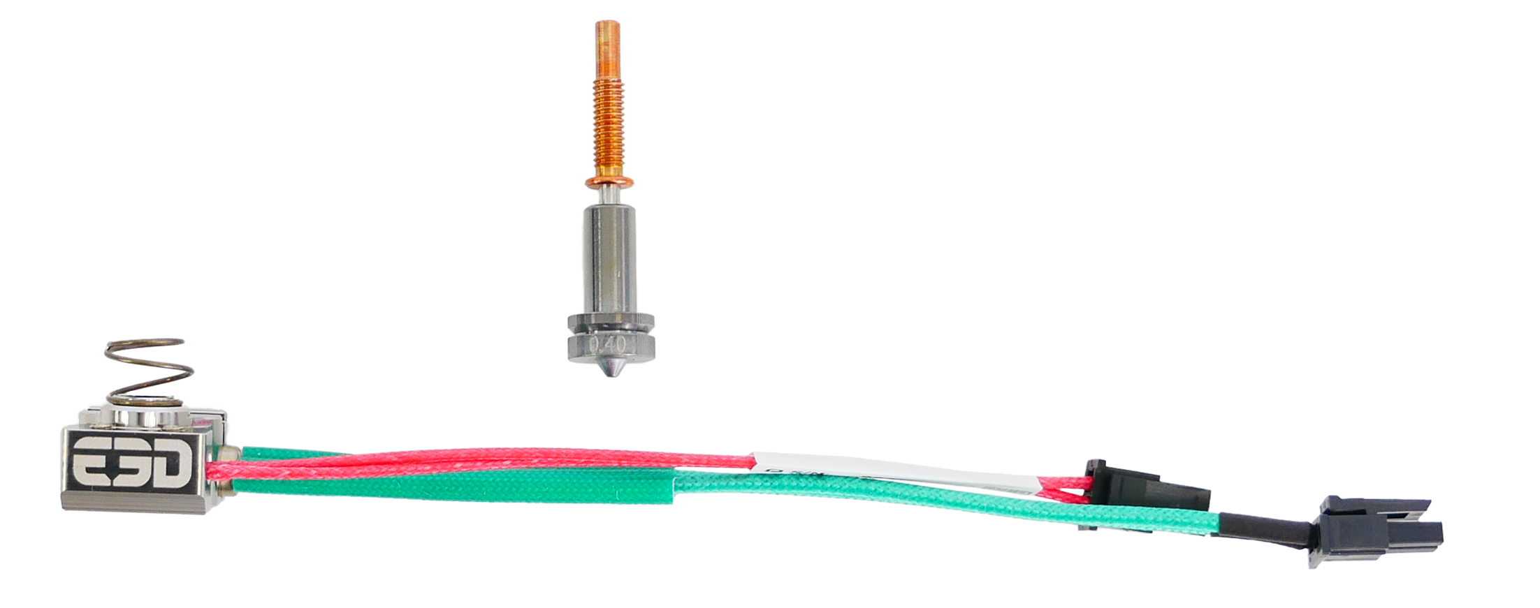 E3D Revo High Temp Hotside - PT100 - Single Nozzle Kit REVO-HOT-PT100-HT-AS-HTA