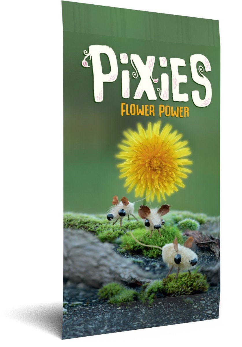 Gam'inBIZ Pixies - Uitbreiding Flower Power - 14 nieuwe kaarten - voor 6 spelers