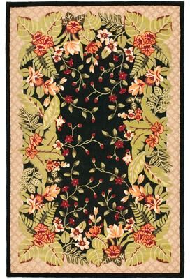 SAFAVIEH Handmade Berkeley Corrine Botanical Wool Rug