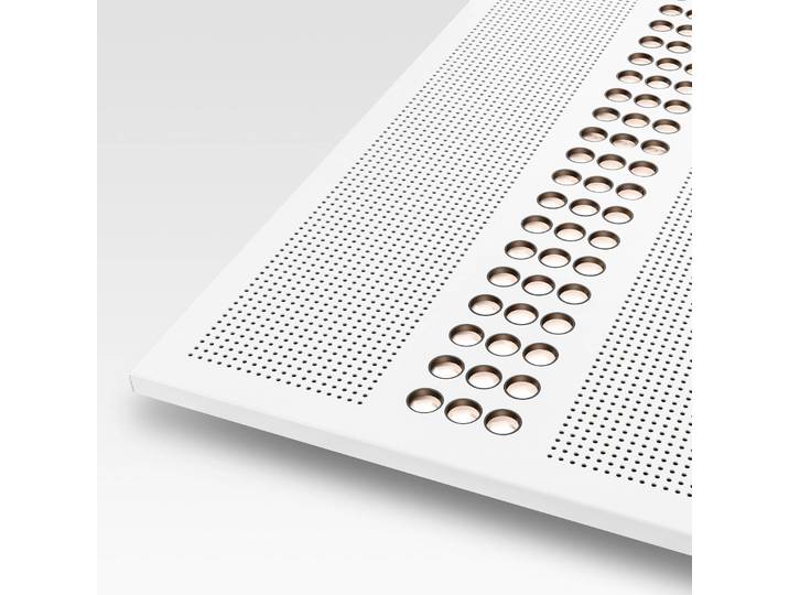LTS LED Panel Optico, dimmbar, weiß / opal, für Arbeitszimmer / Büro, Aluminium, LED Panel