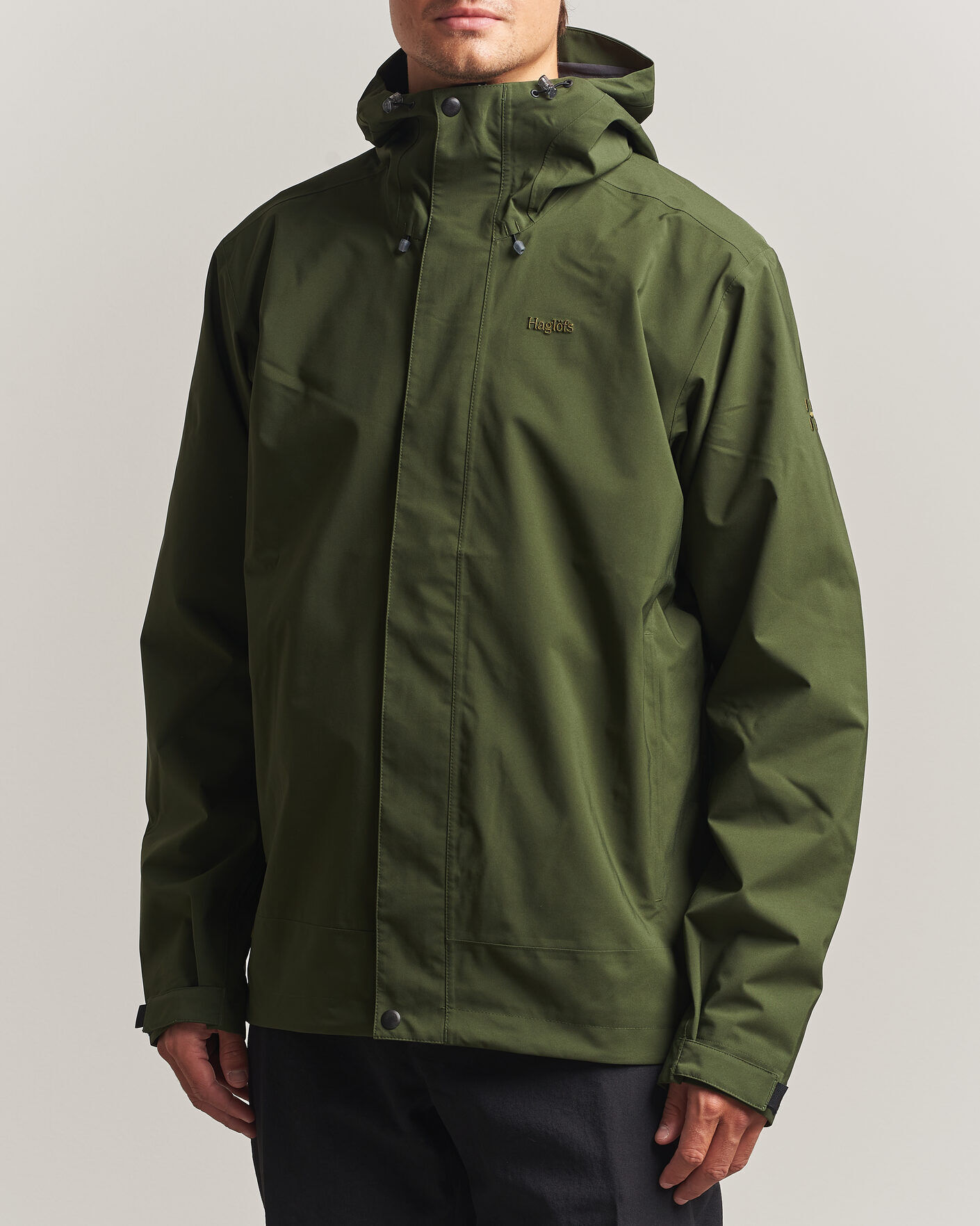 Haglöfs Breeze Proof Jacket Seaweed Green men L Grøn