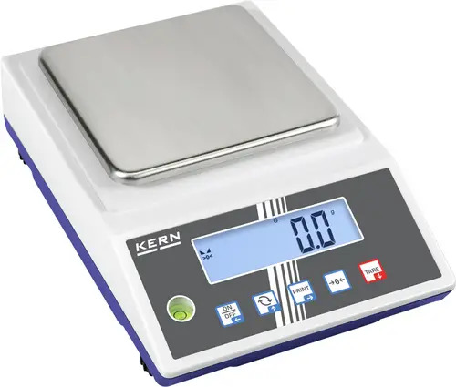 Kern PCB 2000-1 Präzisionswaage Wägebereich (max.) 2kg Ablesbarkeit 100 mg über Steckernetzteil, batteriebetrieben Grauweiß