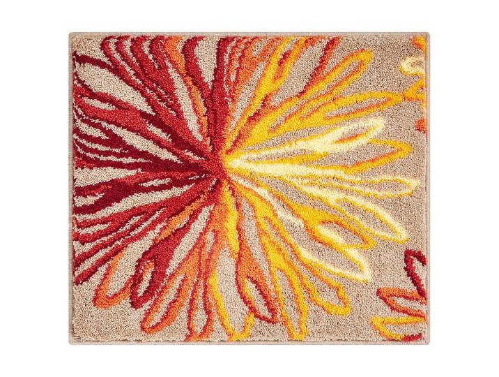 WC-Vorleger Art 50 x 60cm Orange/Taupe