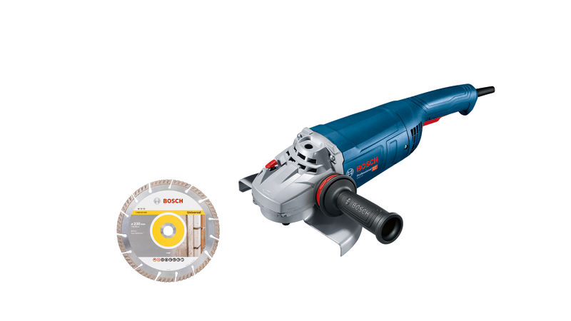 Bosch Kabelgebundener Winkelschleifer GWS 22-230 J Set 06018C1301
