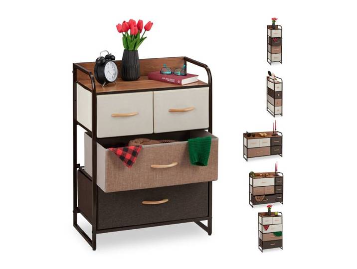 Relaxdays Schubladenschrank vers. Designs