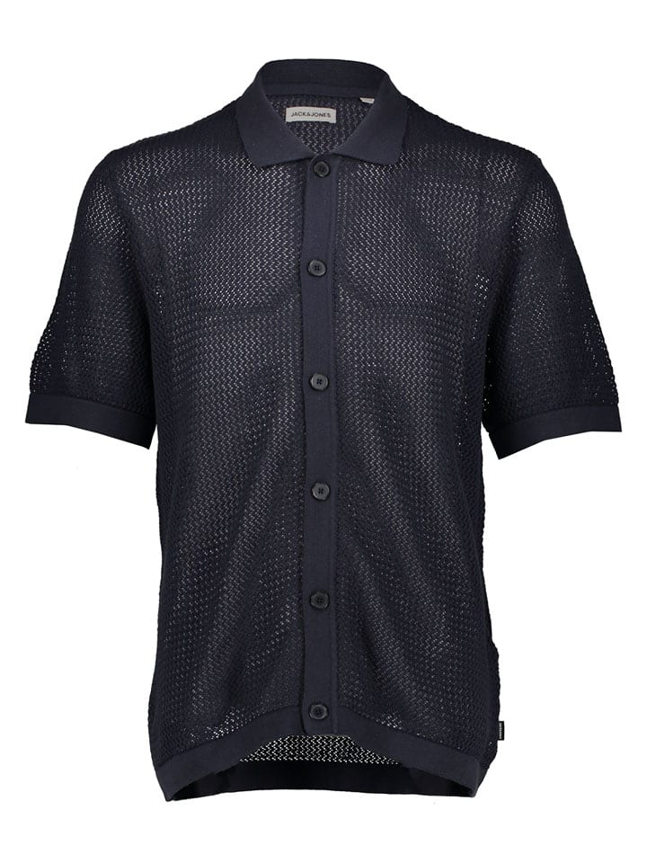 Jack & Jones Poloshirt "Arto" in Dunkelblau - L