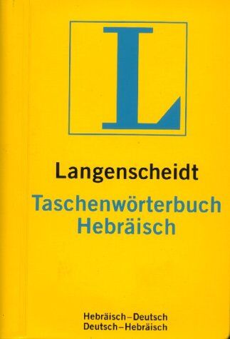 Jaacov Lavy - Langenscheidts Taschenwörterbuch, Hebräisch - Preis vom 10.10.2026 11:48:34 h