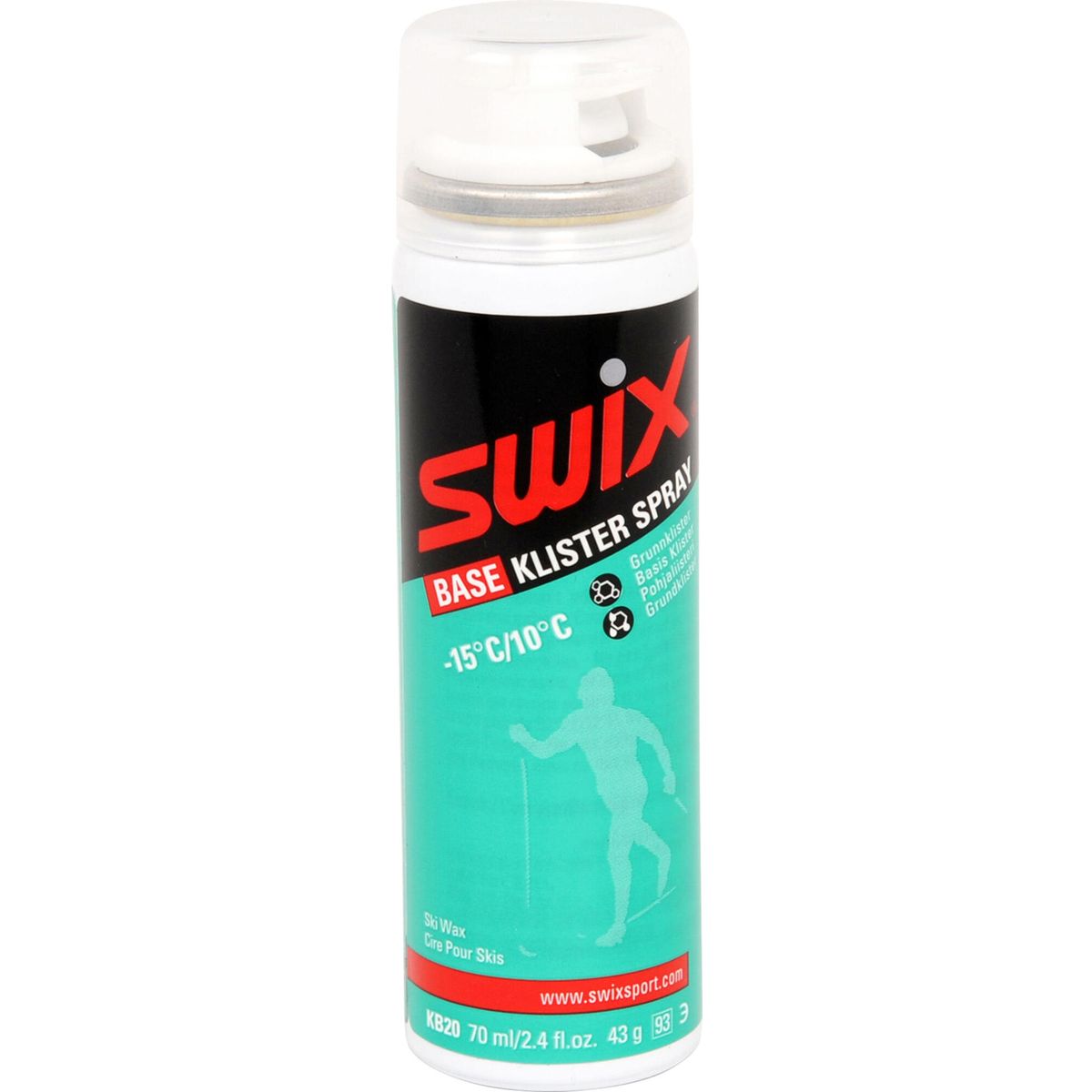 Swix KB20C Base Klister Spray, 70ml neutral