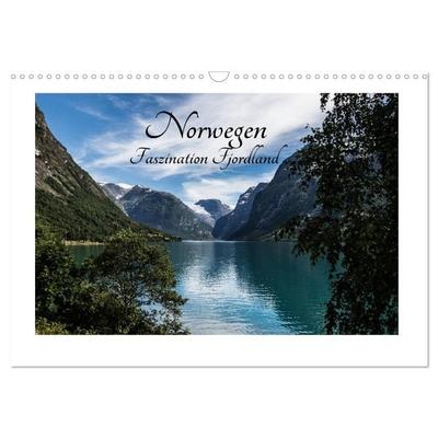 Norwegen - Faszination Fjordland (Wandkalender 2026 DIN A3 quer), CALVENDO Monatskalender