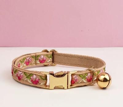 Uplift Picks Adjustable Personalized Cat Collar With Bell For Cats And Small Dogs 04 small