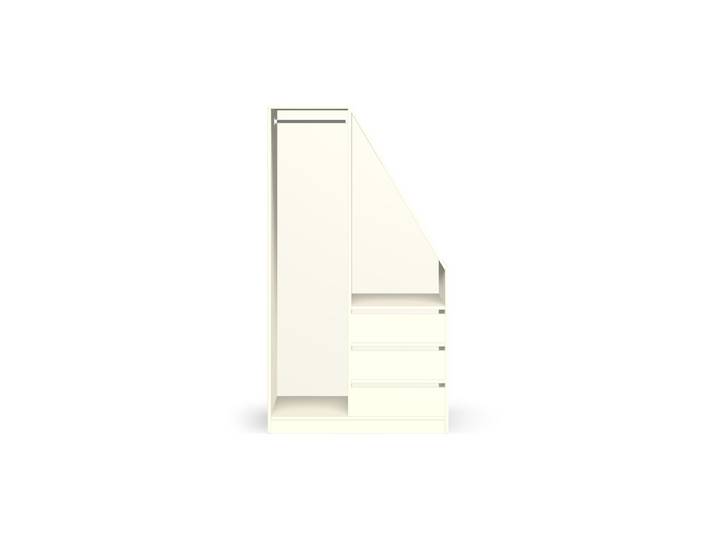 Dachschrägenschrank nach Maß Premium Dekore Creme