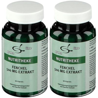 Fenchel 500 mg Extrakt Kapseln 2x 2x60 St