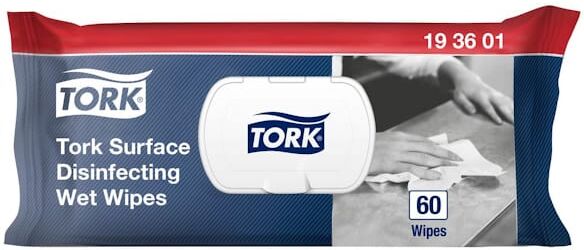 Ytdesinfektionsduk TORK 60/fp