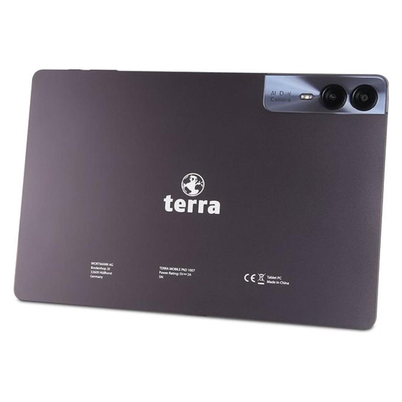 Wortmann TERRA PAD 1007 10.95/" IPS/1920x1200/8GB/256G/LTE/A (4G, 10.95", 256 GB, Grau) (TERRA PAD 1007)