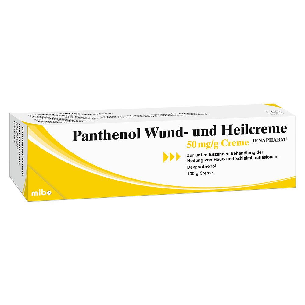 Panthenol Wund- und Heilcreme Jenapharm 100 g Creme