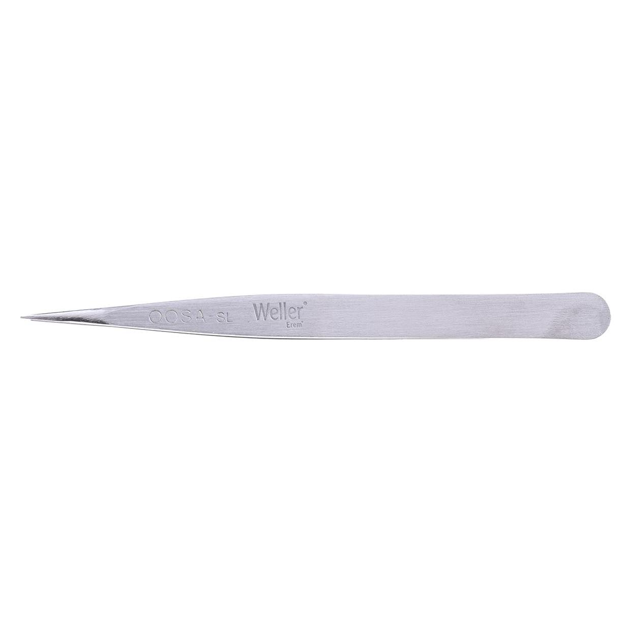 Weller Erem Erem Edelstahl Pinzette Säurebeständig, Spitze Gerade, Spitz, 120 mm (OOSASL)
