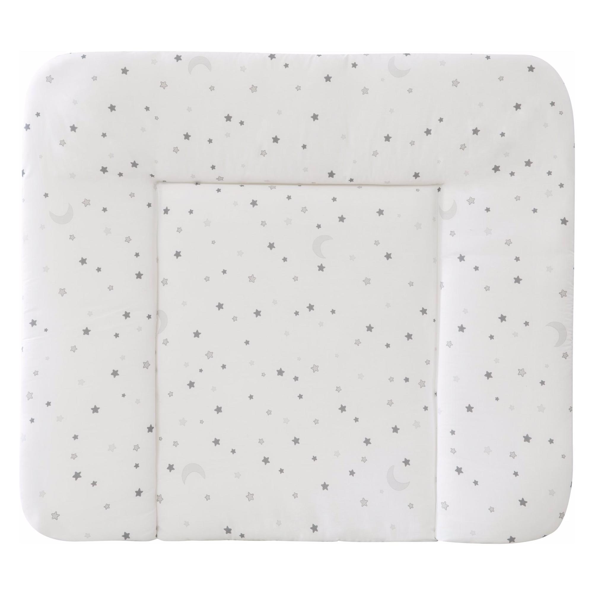 Roba Wickelauflage soft Sternenzauber grau (75 x 85 cm) (0817V235)