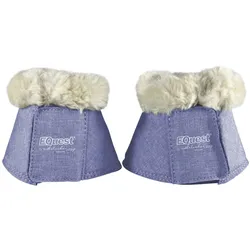 EQuest Hufglocke Melange speziell für Shettys, 2er Set - Light Blue