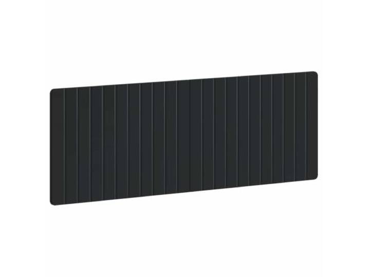 GHVBNMF Wandmontiertes Kopfteil Schwarz 140x50 cm Holzwerkstoff Platzsparendes Wandbett-Kopfteil für das Schlafzimmer mit integrierten Fächern aus pflegeleichtem Holzwerkstoff.