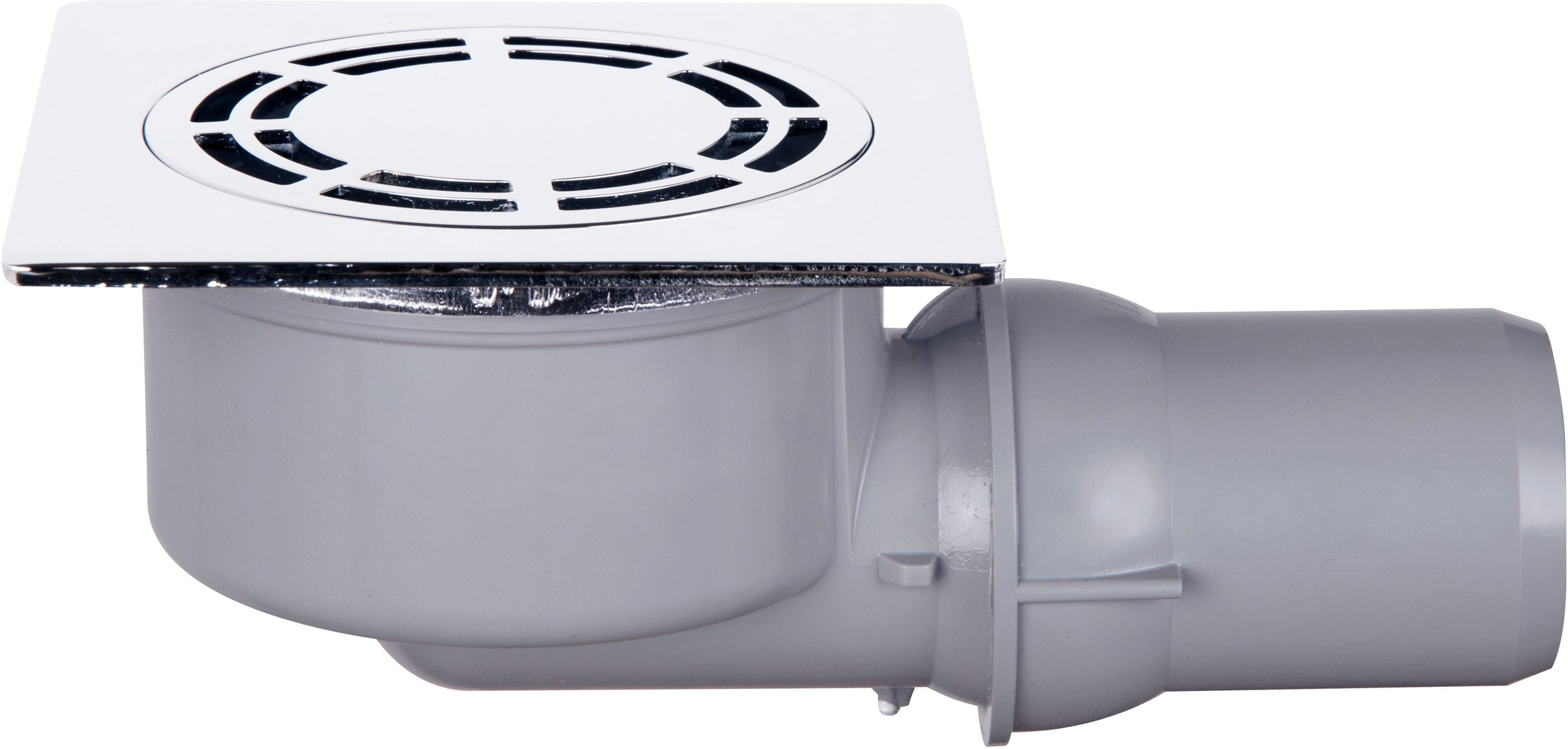 Tea POZZETTO DOCCIA PAVIMENTO  KUALA GRIGLIA L 120 X 120 mm OTTONE SCARICO Ø 50 mm