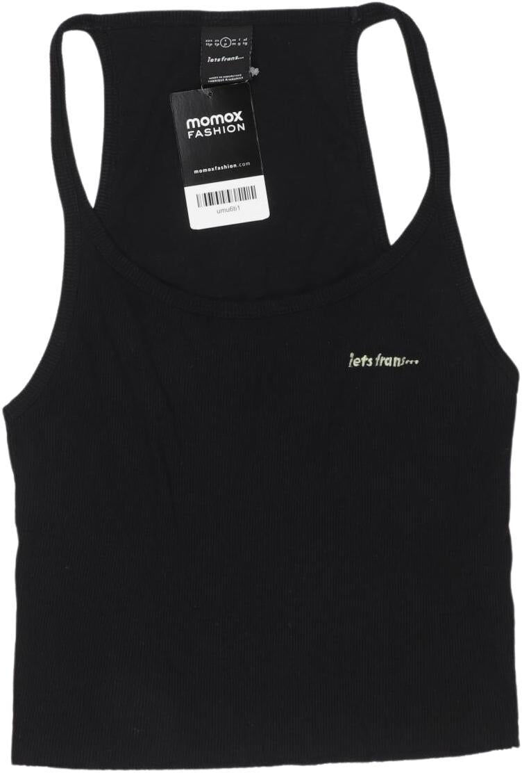 Urban Outfitters Damen Top, Schwarz, Gr. Xxs, Baumwolle - Second Hand
