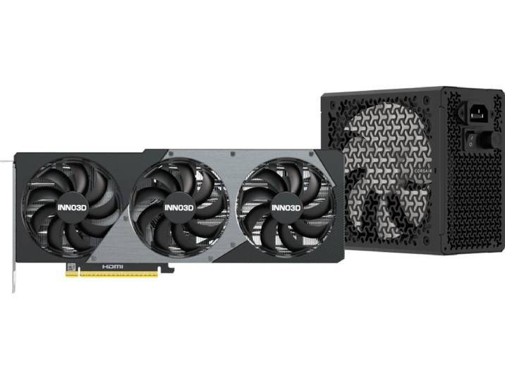INNO3D GeForce RTX 5070 Ti X3 16GB + Corsair RM850x