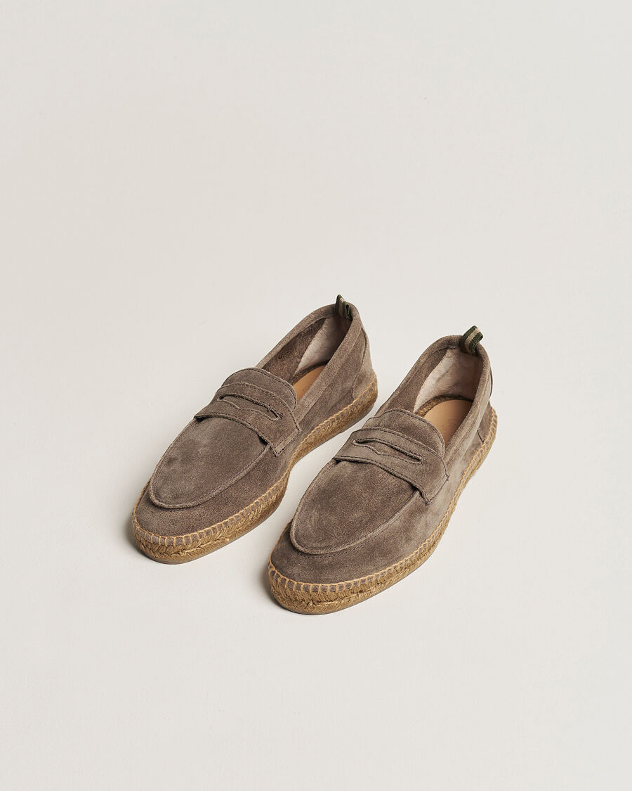 Castañer Nacho Casual Suede Loafers Topo men 42 Brun
