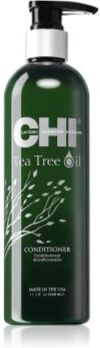 CHI Tea Tree Oil Conditioner condicionador refrescante para cabelo e couro cabeludo oleosos 340 ml. Tea Tree Oil Conditioner