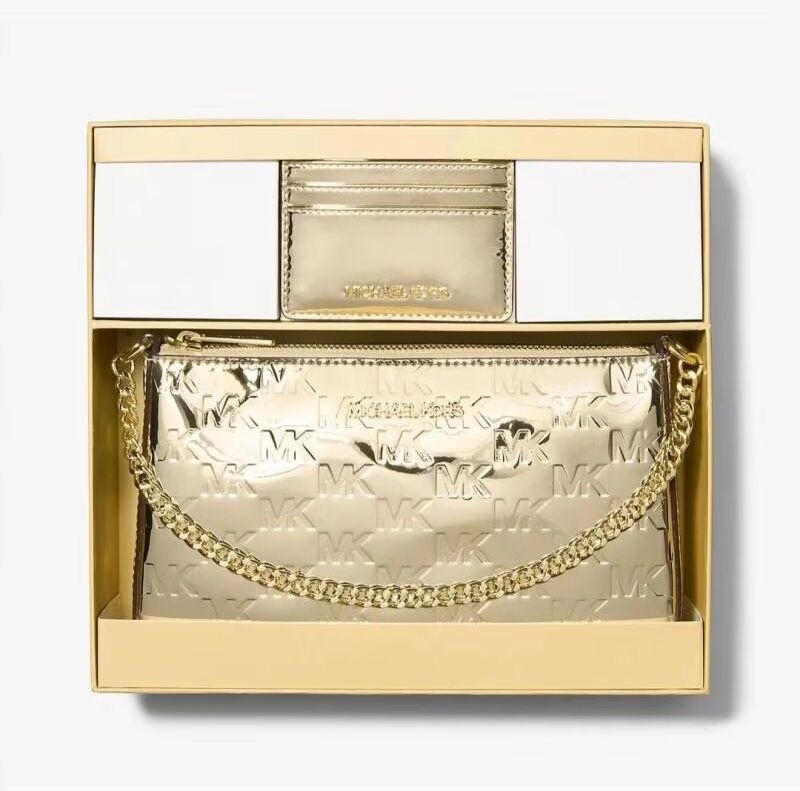 Neceser Michael Kors 35f5sgzd6o Pale Gold 24x15x8cm Mujer