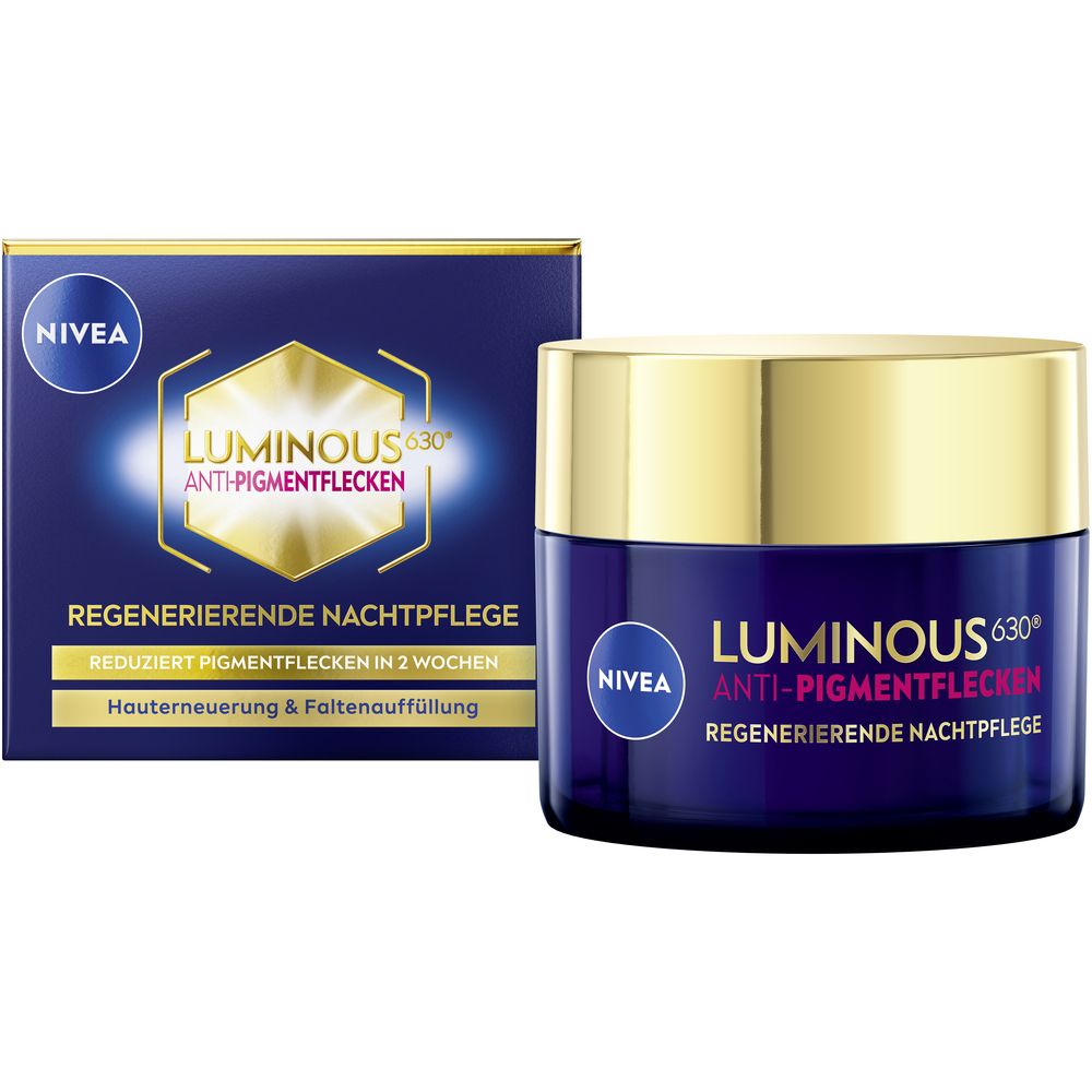 Nivea Luminous630 Anti-Pigmentflecken Regenerierende Nachtpflege 50ml 50 ml